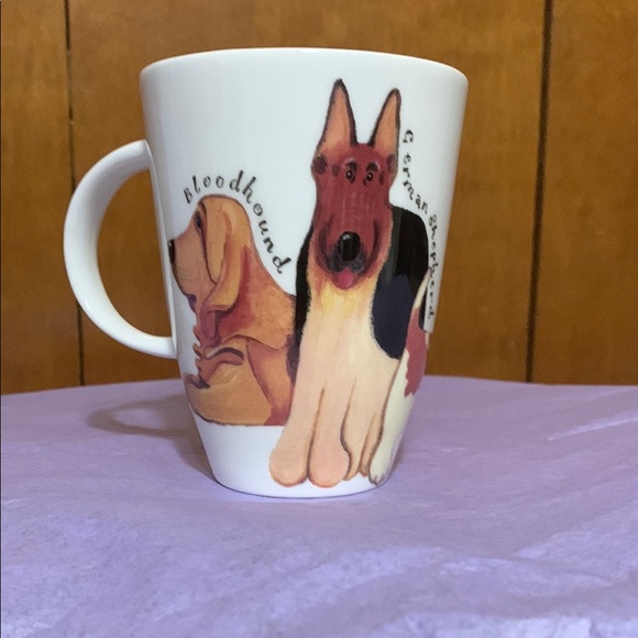 ROY KIRKHAM- Fine Bone China- WALKIES- Dog Breed Illustrated Mug - Picture 1 of 10